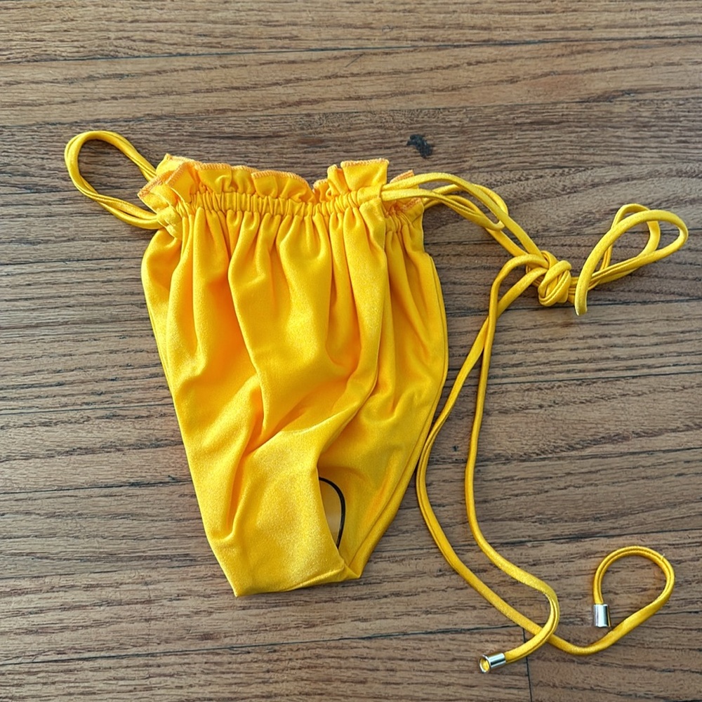 Yellow Women's Swim Bottom